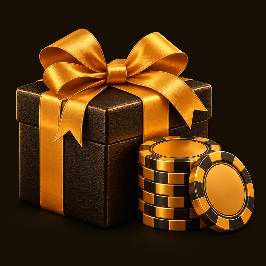 Gift box and chips — Roospin