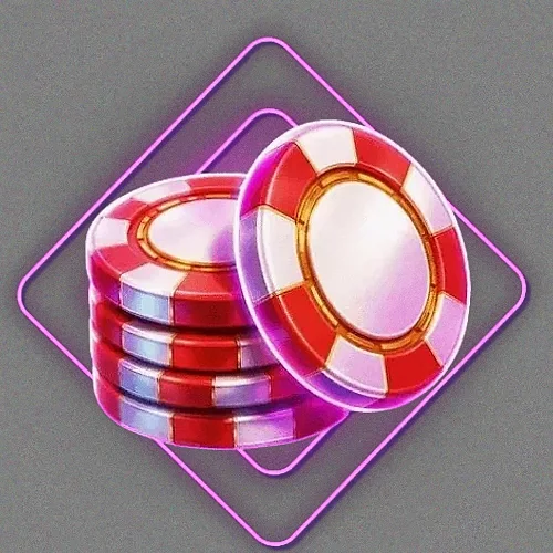 Poker table with cards
