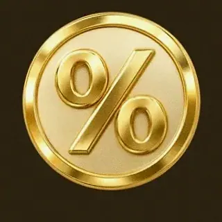 Gold percent coin — Roospin
