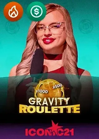 Gravity Roulette live game cover