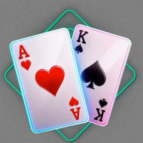 Ace and king playing cards
