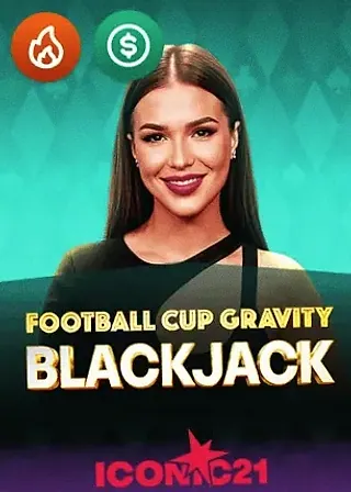Football Cup Gravity Blackjack live game cover