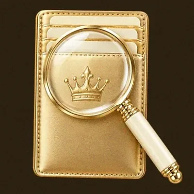 Wallet and magnifier — Roospin