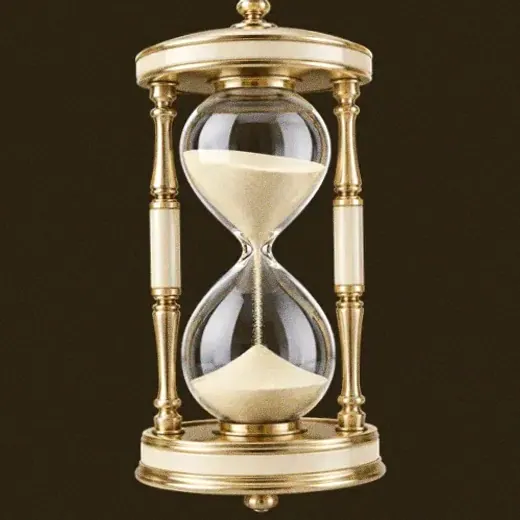 Ornate hourglass — Roospin