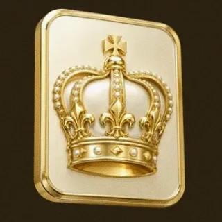 Royal crown plaque — Roospin