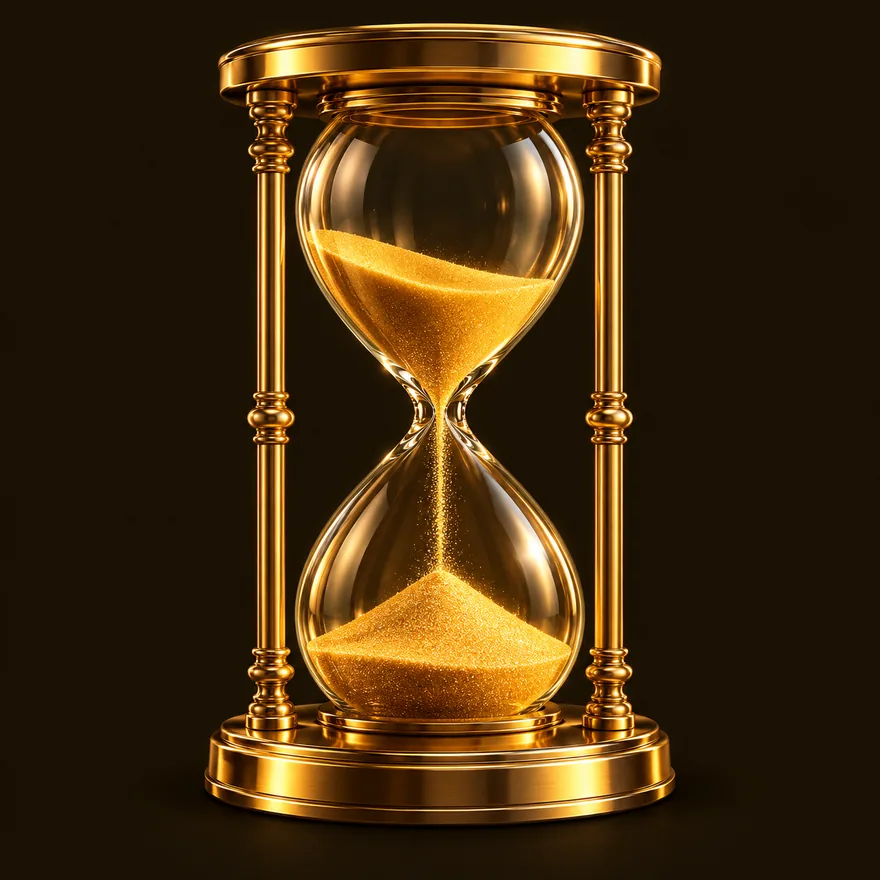 Ornate hourglass — Roospin