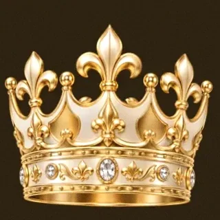Ornate royal crown — Roospin