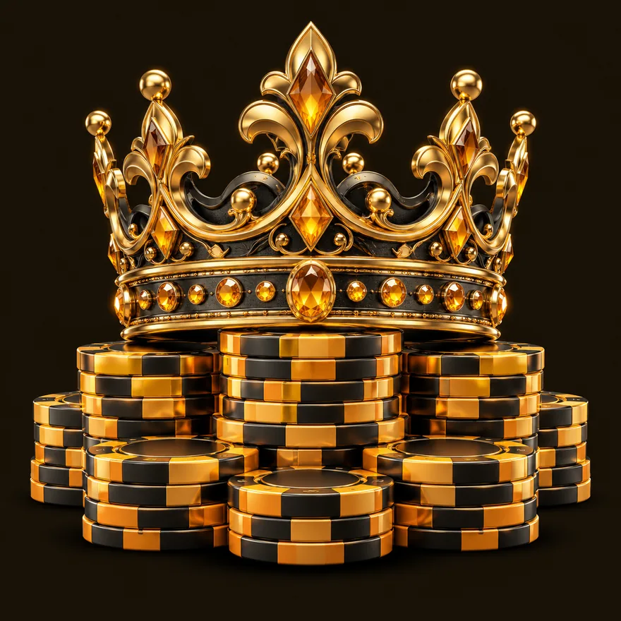 Jeweled royal crown — Roospin
