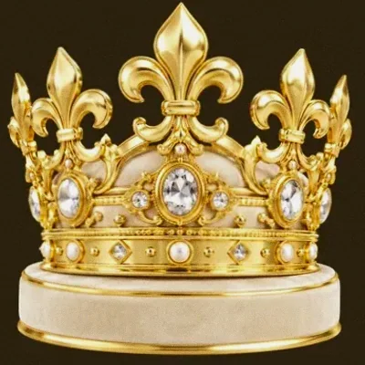 Jeweled royal crown — Roospin
