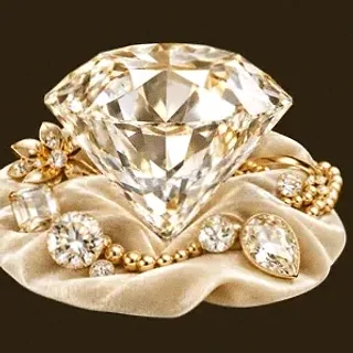 Faceted diamond gemstone — Roospin