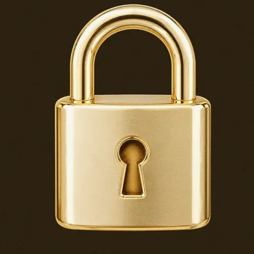 Metal padlock — Roospin